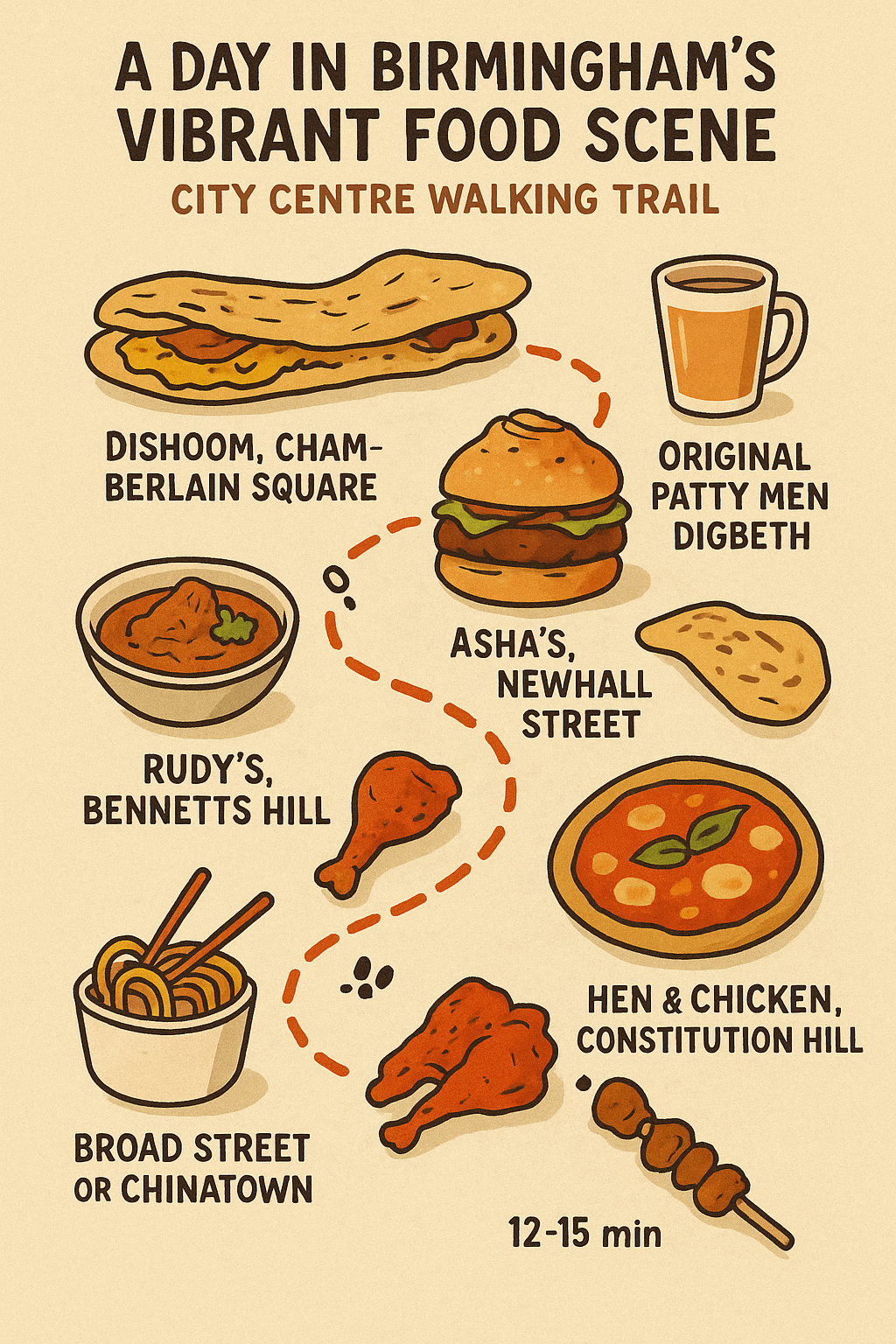 A Day in Birmingham’s Vibrant Food Scene