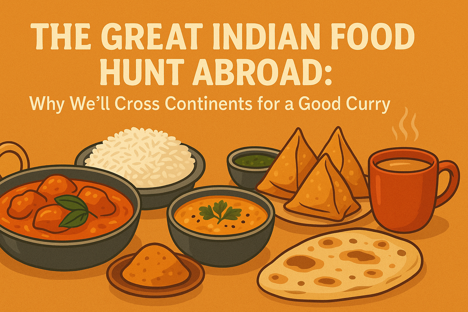 Indians Abroad & Their Obsession with “Authentic” Indian Food